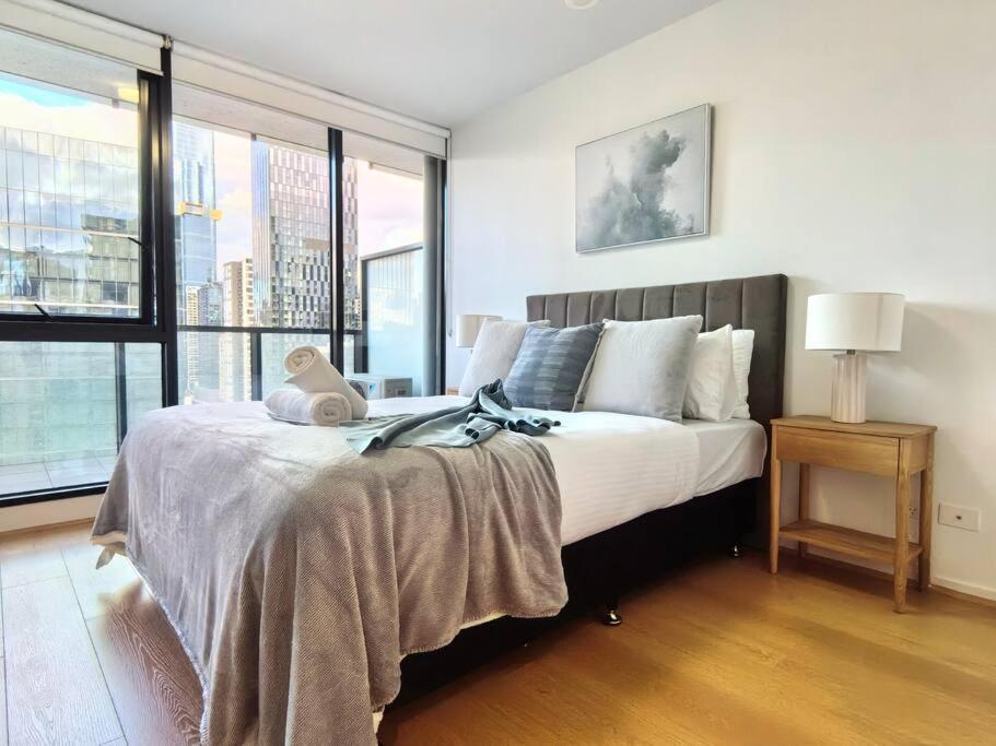 Appartement Charming 1Br Southbank W Balcony & Free Parking#Ti22 à Ville de Ville de Melbourne Extérieur photo