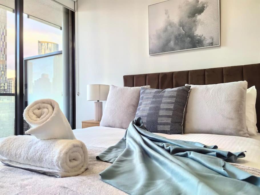 Appartement Charming 1Br Southbank W Balcony & Free Parking#Ti22 à Ville de Ville de Melbourne Extérieur photo
